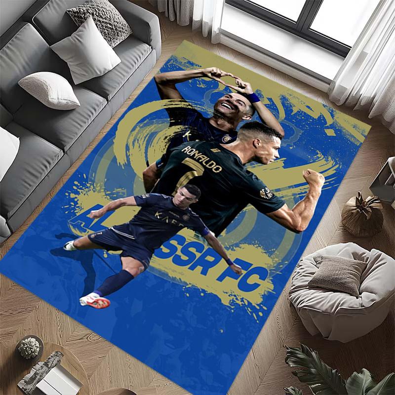 Cristiano Ronaldo: Football Legend carpet floor mats printing Fashion Doormat Protective pad