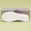 Summer New Women's Wide Width Boho Sandals,Flat Toe Canvas Jute Wedge Slip-Resistant Straps Plus Size Casual Shoes