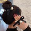 New Korean Pearl Hair Ties High Elastic Woman Hairband Scrunchies Girls Ponytail Holders Rubber Band Fashion Hair Accessories