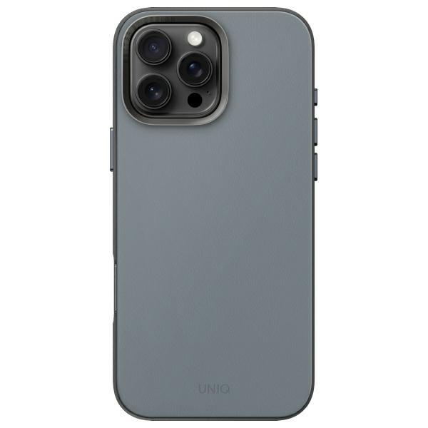 UNIQ Lyden DS iPhone 16 Pro Max 6.9" Magclick Charging Case Blue-black/washed Blue-black