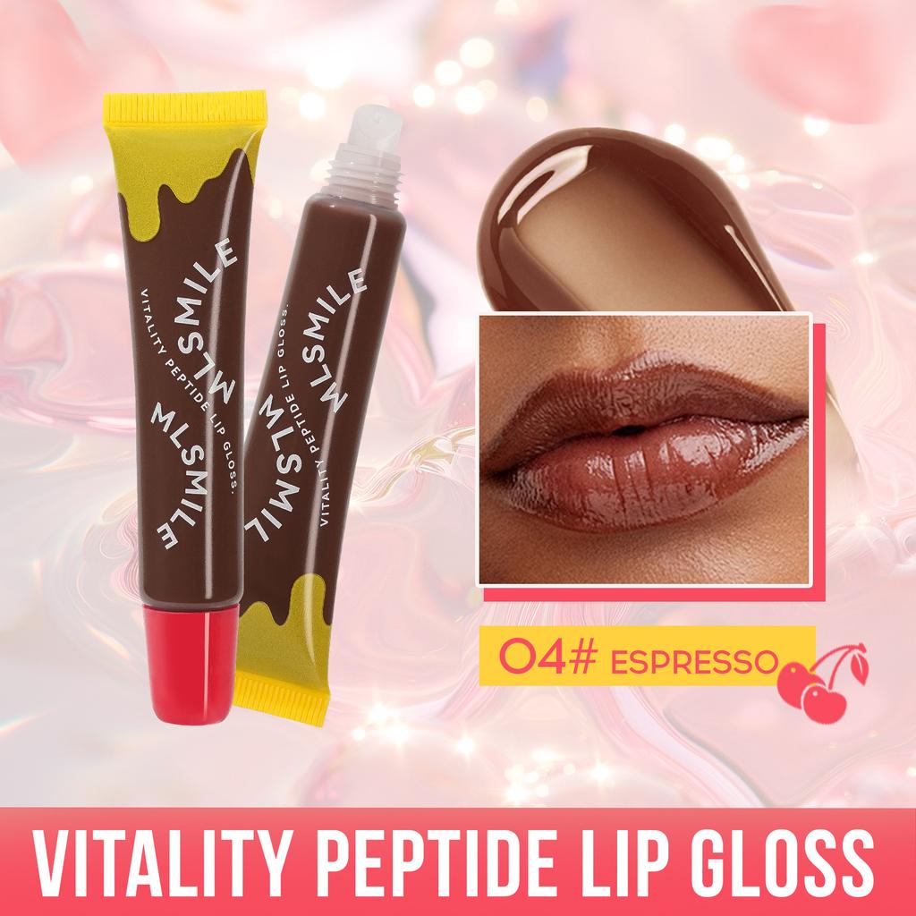 1pc Soft Tube Mirror Lip Gloss Clear Oil Nude Brown Plumping Lip Gloss Moisturising Transparent Lipgloss Beauty Cosmetics Makeup