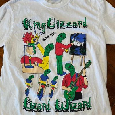Rare King Gizzard And The Lizard Wizard Unisexe Homme Toutes Tailles 11D62 T-shirt Unisexe
