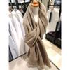 Notig Cashmere Muffler Woven Solid Ivory Omw1acf2101i1