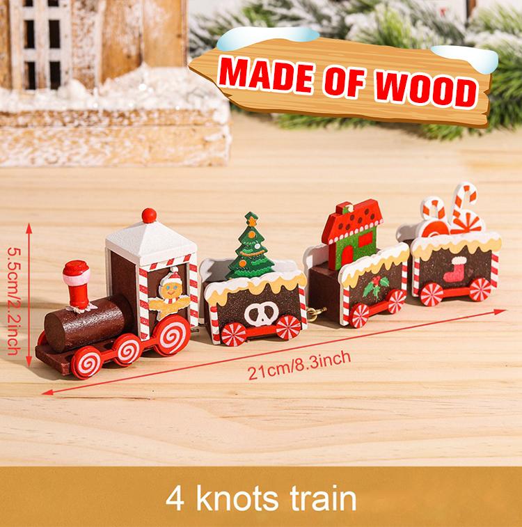 Weihnachtszug Frohe Weihnachten Dekorationen für Zuhause 2025 Weihnachtsschmuck Weihnachten Navidad Noel Geschenke Frohes Neues Jahr 2026 Geschenke