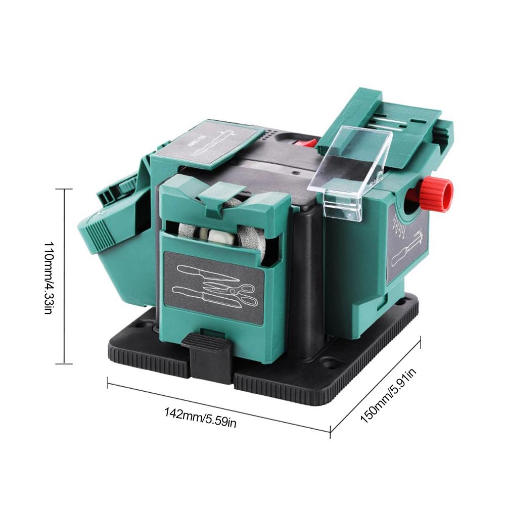 Drill Bit Sharpener Electric Sharpener Multifunctional Scissor Sharpening Tools Professional for Knife Chisel HSS Drill