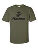 Marine Corps US Vereinigte Staaten Marineinfanterie USMC Militär Herren T-Shirt