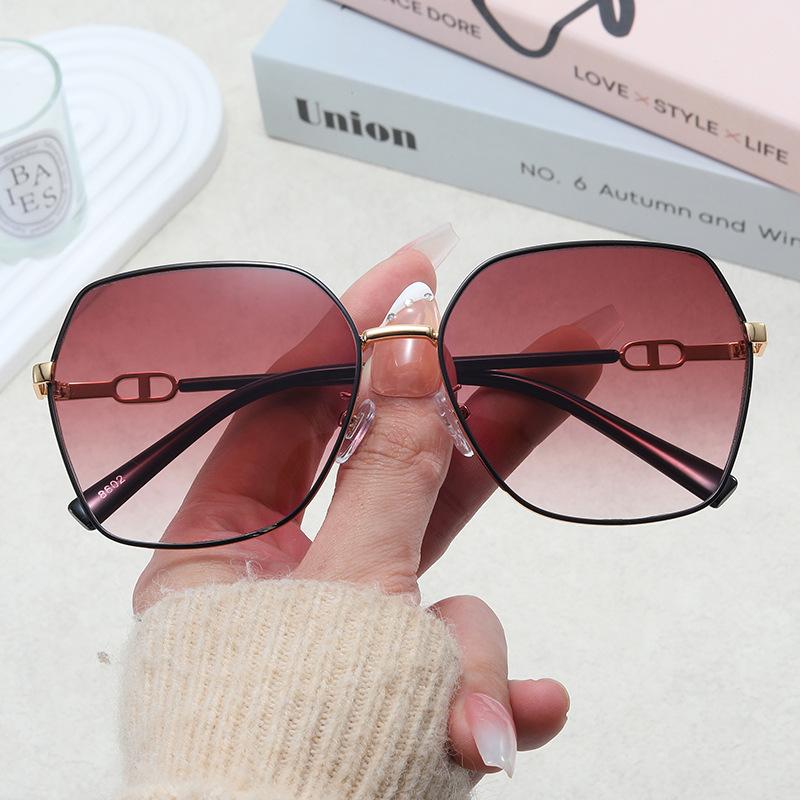 Big Face And Thin Sunglasses Sunglasses Women'S Sense Of Summer Tide Sunscreen Uv Protection