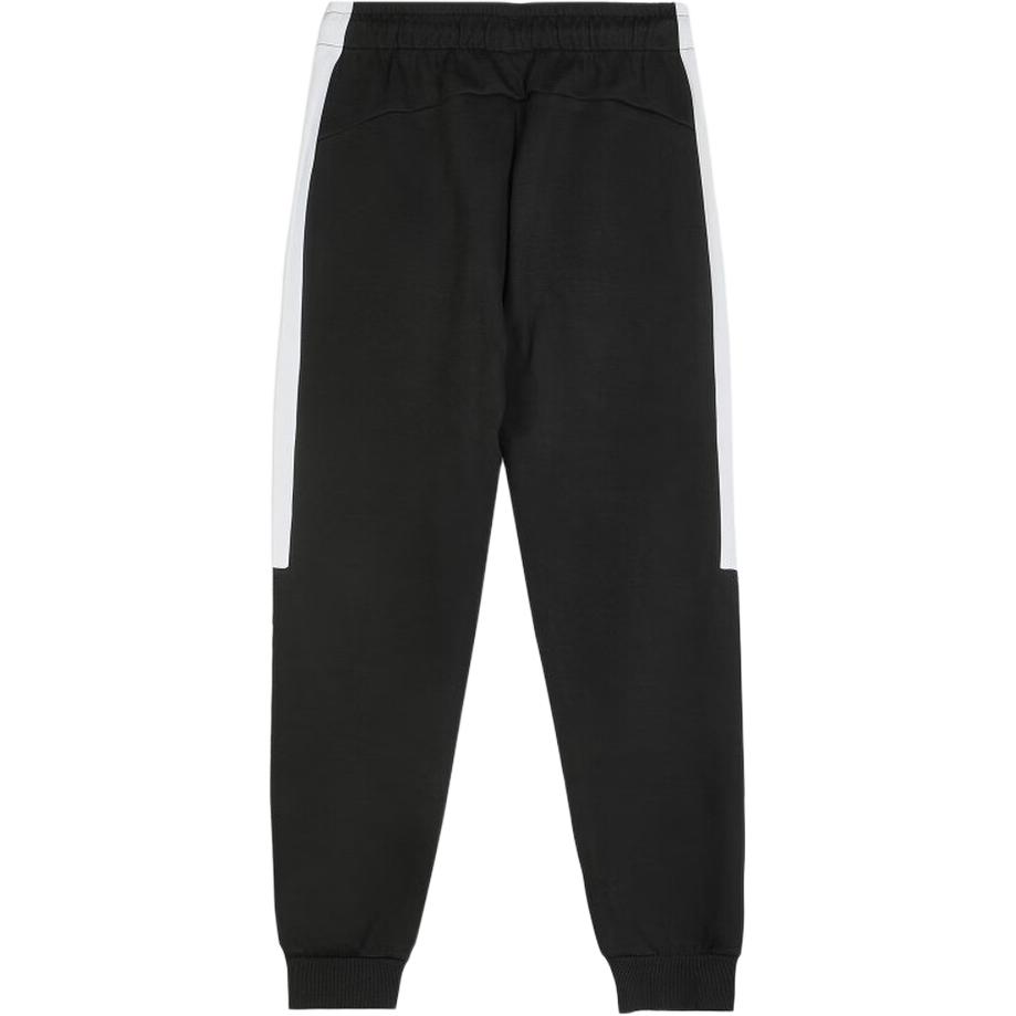 PUMA Pants Contrast Panel Comfortable Casual Jogger Knit Sports Pants Men bottoms Black 693548-01