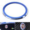 Blue Surrounding Ring Trim For Jaguar F-Pace XE XF XJ Front Grille Feline Emblem