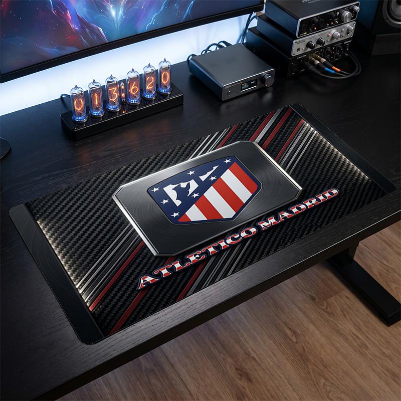 Atletico Madrid Printed Large Mouse Pad, Non Slip Soft Rubber Gaming Desk Mat for Office Laptop Computer Decor