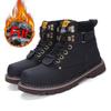 Fashion Genuine Leather Mens Women Winter Ankle Military Treking Snow Yellow Designer Tactical Boots Outdoor for Men Work Shoes Sneakers