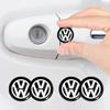 Car Lock Keyhole Stickers Door Lock Protect Car 3D Stickers For Golf-6 7 4 5 POLO Passat B5 B6 B7 T4 T5 Tiguan Jetta Gol