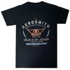 Aerosmith Back In The Saddle Peripheral Pattern Printing Summer Luxury Brand Cotton Men's and Women's T-Shirts Short Sleeves
