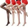 Women's Ultra-Thin Breathable Core-Spun Silk Knee-Length Stockings