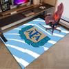 Argentinien Fußballverein Bedruckter Teppich für Büro, Stuhlunterlage, Dekorative Teppichbodenmatte, Große Größe Fangeschenke Weihnachtsgeschenke