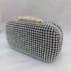 Women's Bag New Diamond-encrusted Dinner Bag Banquet Dress Small Square Bag Handmade King Diamond Bag Shining Hand
