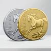 2026 Zodiac Horse Coin Commemorative Medal Crafts Event Small Gifts Lucky Coin Collectibles Birthday Gift