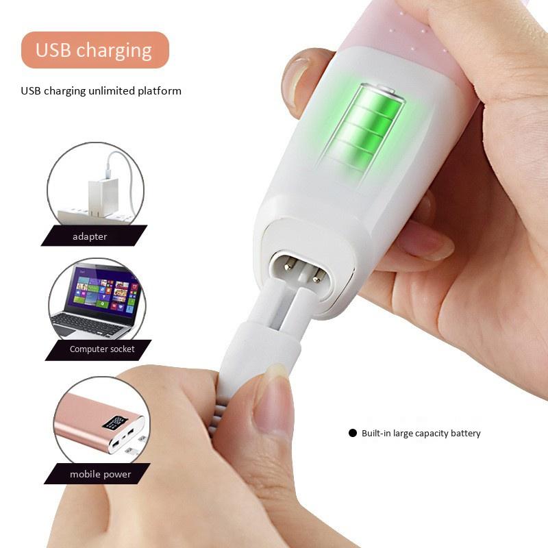 Women's Electric 5-in-1 Painless Facial Hair Remover & Rechargeable Bikini Trimmer for Household Use
