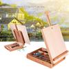 Beech Artist Art Drawing Supplies Table Oil Paint Sketch Box Easel Painting Supplies