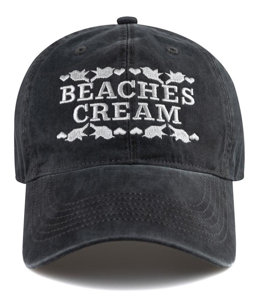 Bichiseuaenkeulim Love Piece Cation Ball Cap-Charcoal