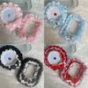 Lace Decorative Card Cover Bow Ribbon Handmade Photo Card Storage Multi-layer Design Card Display Postcard Cover