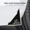 Car Stickers Door Corner Anti-collision Silicone Protective Cover For RX330 IS250 Ct200h ES300h RX350 NX300h Car Gadgets
