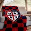 Football Cagliari Design Blanket Lightweight Ideal Bedding Blanket Perfect for Travel, Camping, Living Rooms, Offices, Sofas, Fan Christmas Gift