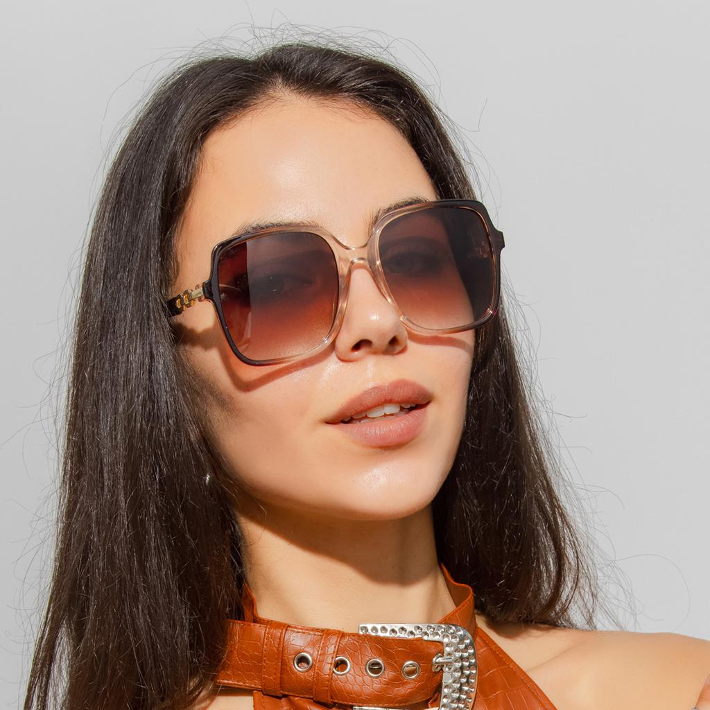 Fashion Square Cycling Sunglasses Women Large Frame Colorful Sun Glasses Female Gradient Outdoor Shades Protective