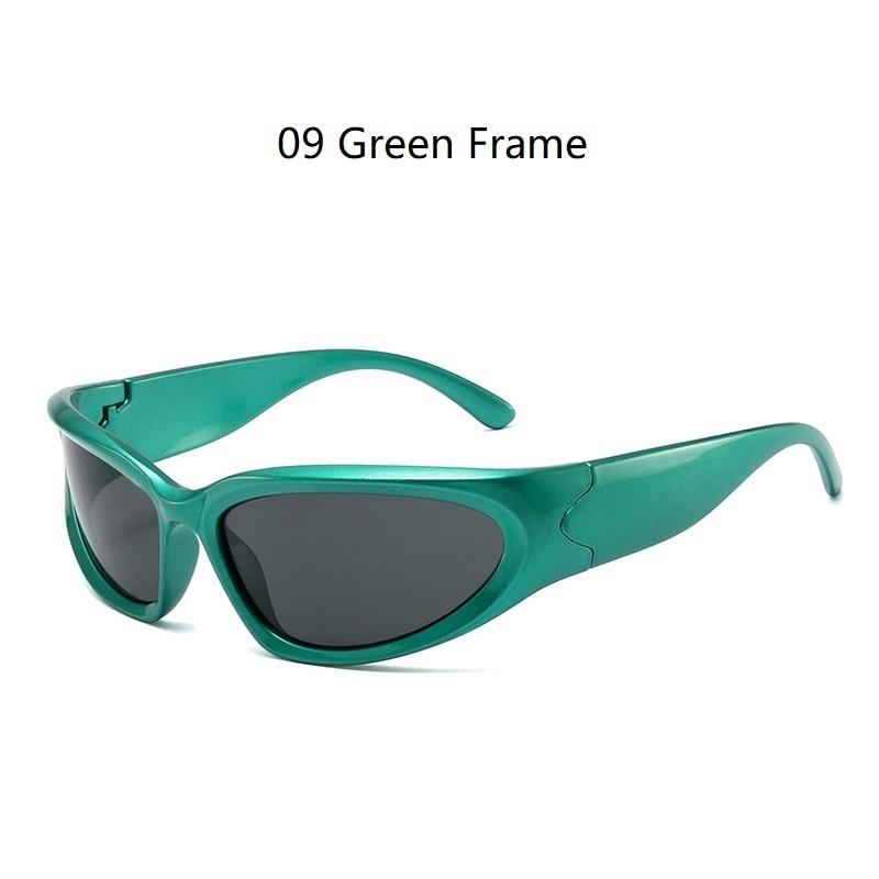 New Punk Sports Sunglasses For Men Women Luxury Brand Designer Sun Glasses Men's Fashion Vintage Shades UV400 Goggle Eyewear EMA