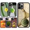 Tennis Ball Sport Phone Case For Apple iPhone 17 Air 11 Pro Max Plus SE2020 Coque For iPhone 17 Air 14 15 16 13 12 Max Cover