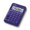 Casio Calculatrice colorée violette à 12 chiffres, mini-calculatrice, type MW-C20C-PL-N