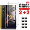 4 In 1 9D Tempered Glass For Xiaomi Poco X7 5G Curved Screen Protector On Little Poko Poxo X7 X 7 X7 PocoX7 5G  Camera Glass
