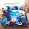 Lightning Jey Uso Sängkläder Enkel Tvilling Full Queen King Size Sängkläder Vuxen Sovrum Påslakan Set Wwe 2K25 Lakan Set
