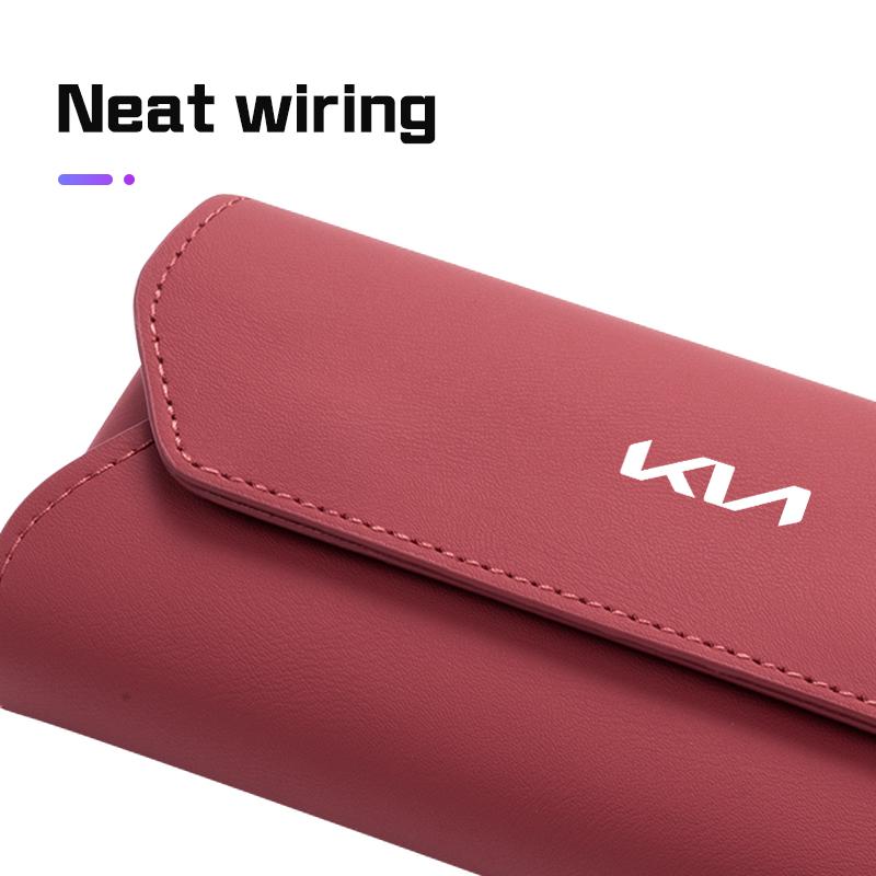 Car Sunglasses Box Accessories For KIA K2 K3 K5 K8 portage Stinger GT line Sorento Ceed CD Cerato Car Visor Glasses Case Storage zpjm80