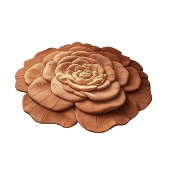 Covoraș de podea 3D cu flori, absorbant, covor floral pentru baie, covoraș de podea cu uscare rapidă cu suport antiderapant pentru bucătărie, dormitor, intrare, zonă de toaletă