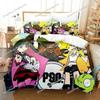 Panty & Stocking with Garterbelt Cartoon Poster Sheets Quilt Covers Bedding Dormitory Sheets Bedding Set Soft Warm Bedding Set74