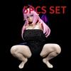 Aixlan Japanische Figur Lilim Sexy Mädchen Succubus Gakuen Nem PVC Actionfigur Anime Weihnachtsgeschenk Sammlerfigur