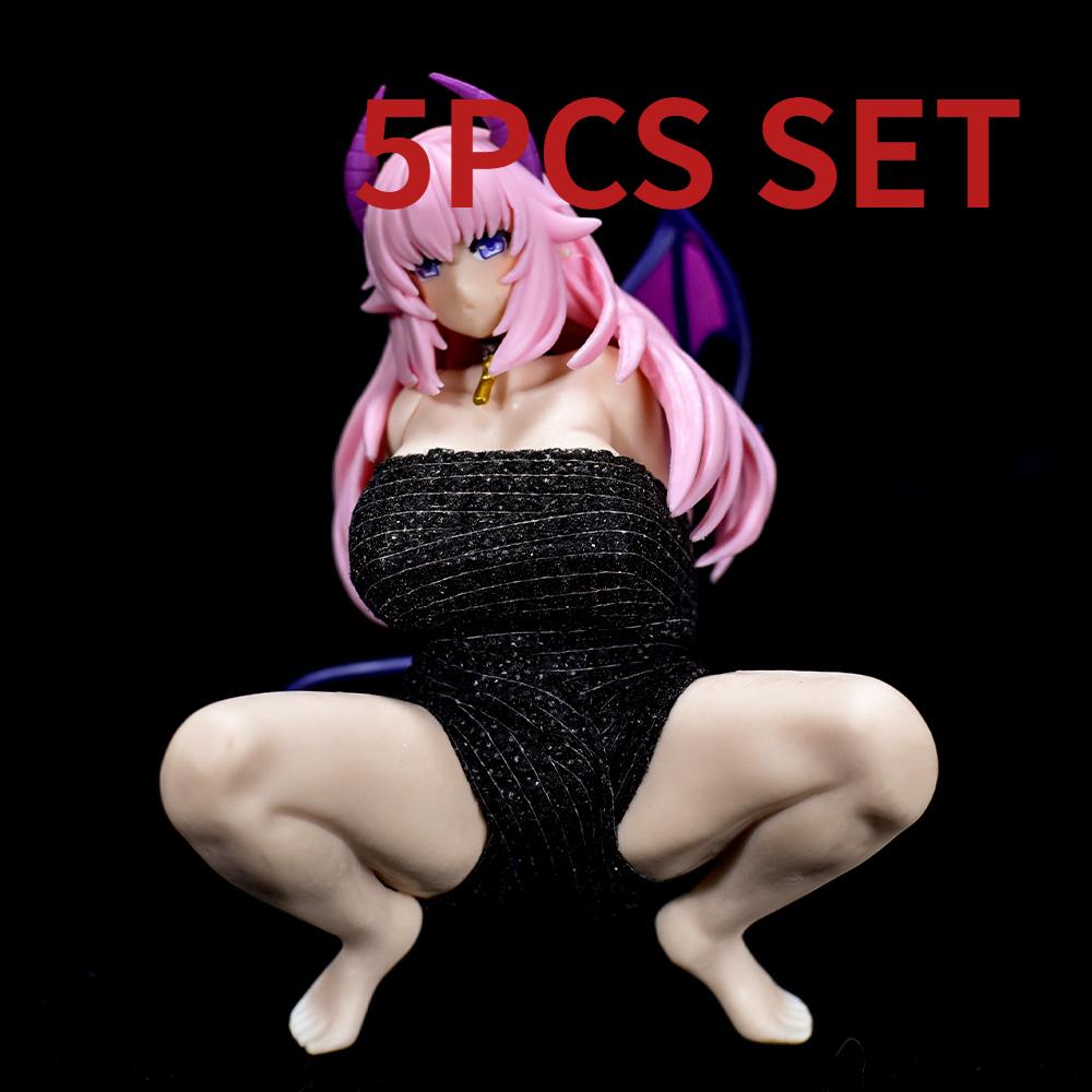 Aixlan Japanische Figur Lilim Sexy Mädchen Succubus Gakuen Nem PVC Actionfigur Anime Weihnachtsgeschenk Sammlerfigur