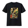 Jaren 90 Abstracte Kunst Print T-shirt Retro Modern Ontwerp Mode vintage Gewassen heren grafische streetwear Licht designer kleding