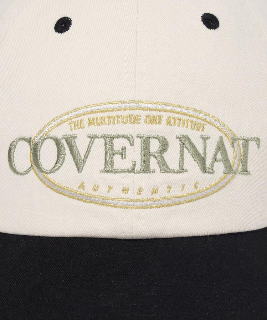 COVERNAT [Cozy Fit] Vintage Ball Cap White