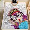 Dr. Slump  Print Flannel Blanket, High Quality Comfortable for All Seasons, Home Decor, Warmth and Comfort