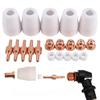 20 electrodos de puntas de soplete de corte para cortador de Plasma para LG-40 PT-31 CUT40 CUT50
