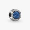 Pandora Sparkling Dark Blue Charm 791725NMB Sterling Silver