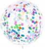 Giant Balloon with Round Confetti, 1M, Mix, 1 Pc.