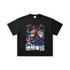 260 GSM Double Yarn 32 Count 100% Cotton Jujutsu Kaisen V50 Yuji Print Unisex Heavy Cotton T Shirt