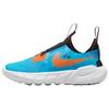 Nike Flex Runner 2 Lil PS 'Blue Lightning Total Orange' DZ4487-400