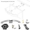 Auto Handle Push Button Drawer Latchs Cabinet Door Catch Keyless Cupboard Locks for Yacht Motorhome Camper Caravans Home