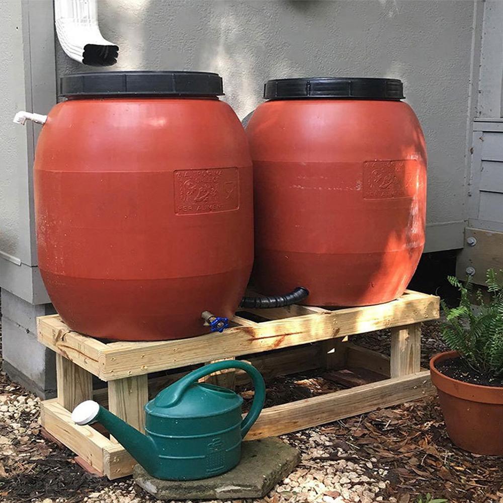 Rain Barrel Hose Connector Kit 2 Water Bucket Linking Kit Rain Barrel Diverter for Home Garden Outdoor Chores