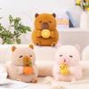Cute Kepi Capybara Plush Toy Kawaii Cartoon Stuffed Animal Home Decor Plush Doll Gifts For Girl