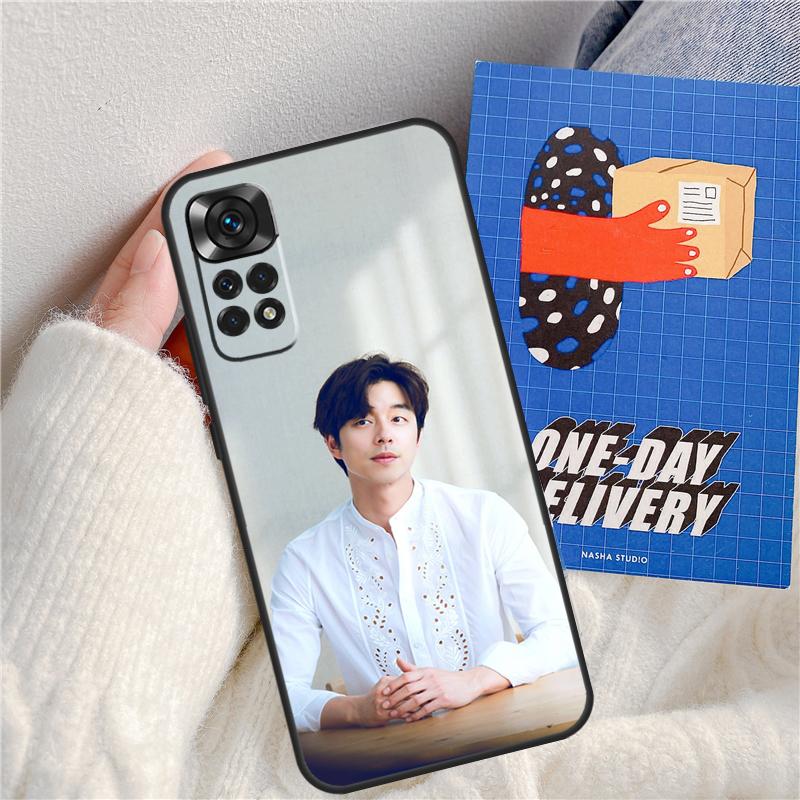 Korean Actor Gong Yoo Funda For Xiaomi Redmi 14C 10C 12C 13C Redmi Note 13 Pro 9 10 11 12 10S 11S 12S 14 Pro Case
